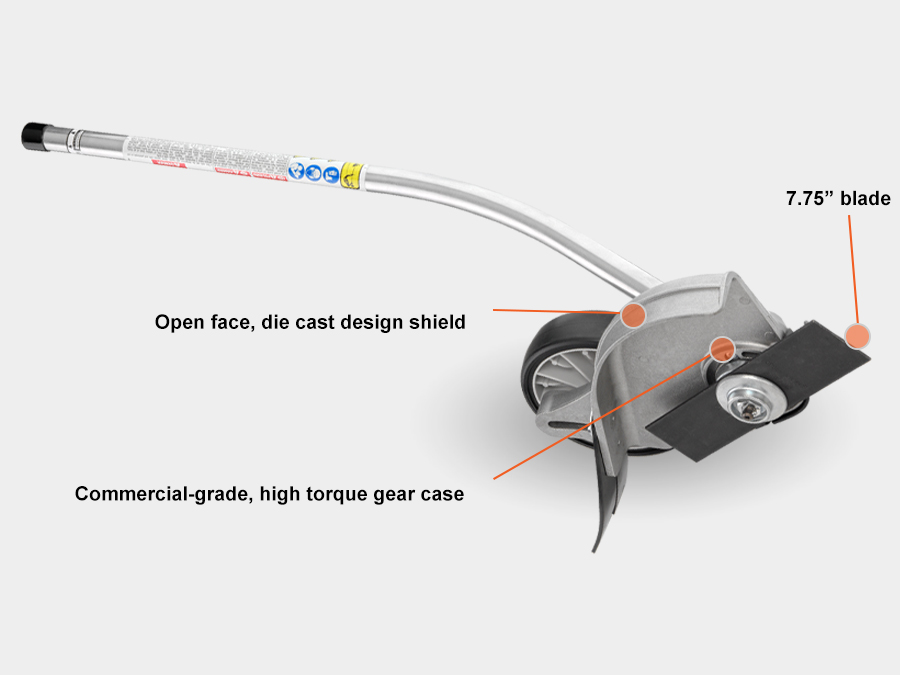 Curved Shaft Edger Attachment | ECHO-USA.com